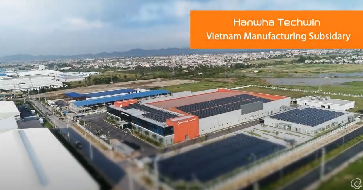 HANWHA TECHWIN CUTS THE RIBBON AT NEW MANUFACTURING FACILITY IN VIETNAM